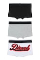 Diesel bokserki bawełniane dziecięce UM-UGORTRIPACK-DD UND SHORT 3-pack J02693.KYATR czarny SS26