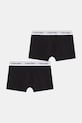 Calvin Klein Underwear bokserki dziecięce bawełniane z elastanem 2-pack czarny B70B700506.PPY2