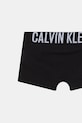 Chłopiec Calvin Klein Underwear bokserki dziecięce bawełniane z elastanem 2-pack B70B700509.PPY2 czarny