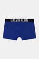 Chłopiec Calvin Klein Underwear bokserki dziecięce bawełniane z elastanem 3-pack B70B700510.PPY2 niebieski
