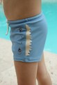 Dječje kupaće gaće Konges Sløjd ASTER SHARK SWIM PANTS GRS Planet friendly plava KS104644.PPY2