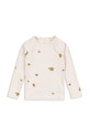 Detské tričko s dlhým rukávom na kúpanie Konges Sløjd ASTER SWIM BLOUSE GRS Pre bábätká béžová KS104645.PPY2