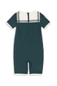 Konges Sløjd kombinezon kąpielowy dziecięcy SAILOR ONESIE GRS KS105065.PPY2 zielony SS26