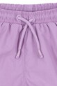Chłopiec Konges Sløjd szorty kąpielowe dziecięce POMIO SWIM SHORTS GRS KS105041.PPY2 fioletowy