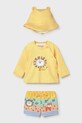 Mayoral Newborn komplet kąpielowy niemowlęcy żółty 1619.1Q.Newborn.PPY2