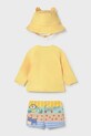 Mayoral Newborn komplet kąpielowy niemowlęcy 1619.1Q.Newborn.PPY2 żółty SS26