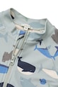 Chłopiec Liewood strój kąpielowy jednoczęściowy dziecięcy Max Printed Shortsleeve Swim Jumpsuit LW17602.PPY2 niebieski