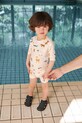 Liewood kombinezon plażowy dziecięcy Thor Baby Swim Jumpsuit beżowy LW19672.PPY2