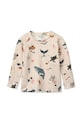 Liewood longsleeve kąpielowy dziecięcy Noah Printed Longsleeve Swim Tee beżowy LW19977.PPY2