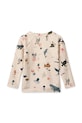 Liewood longsleeve kąpielowy dziecięcy Noah Printed Longsleeve Swim Tee LW19977.PPY2 beżowy SS26