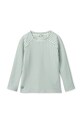 Liewood longsleeve kąpielowy dziecięcy Noah Seersucker Longsleeve Swim Tee zielony LW19978.PPY2