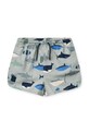 Liewood szorty kąpielowe dziecięce Aiden Printed Board Shorts niebieski LW20067.PPY2