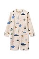 Liewood kombinezon plażowy dziecięcy Max Printed LS Swim Jumpsuit beżowy LW20434.PPY2