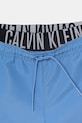 Chłopiec Calvin Klein Jeans szorty kąpielowe dziecięce KV0KV00054.PPY2 niebieski