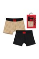 Dječje bokserice HUGO 2-pack bez uzorka crna G01170.162.174