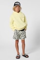 Detské plavkové šortky Karl Lagerfeld žltá Z31078.114.150