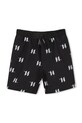 Detské plavkové šortky Karl Lagerfeld Z31078.114.150 čierna SS26