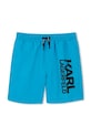 Dječje kratke hlače za kupanje Karl Lagerfeld Z31079.86.108 plava SS26