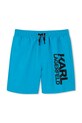 Dječje kratke hlače za kupanje Karl Lagerfeld Z31079.162.174 plava SS26