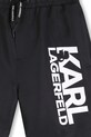 Dječaci Dječje kratke hlače za kupanje Karl Lagerfeld Z31079.162.174 crna