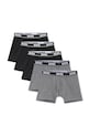 Otroške boksarice BOSS 5-pack Oprijete boksarice črna J52664.102.150