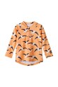 Reima longsleeve kąpielowy dziecięcy Tuvalu UV 50+ pomarańczowy 5200133B.PPY2