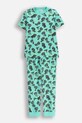 Детска памучна пижама Coccodrillo комплект зелен WC6448219PJS