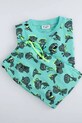 Детска памучна пижама Coccodrillo WC6448219PJS зелен
