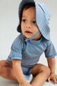 Wheat kombinezon kąpielowy niemowlęcy niebieski 5733.169R.GRS