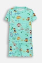 Coccodrillo dvodijelna pidžama za djecu od pamuka plava WC6448201LBD