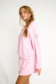 Ρούχα Βαμβακερό φούτερ παραλίας Banana Moon Spongetime LEIGHTON.SPONGE ροζ