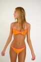 Banana Moon dwuczęściowy strój kąpielowy Sunkiss pomarańczowy POCONAIDA.SUNKI