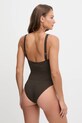 BOSS jednoczęściowy strój kąpielowy 50556655 czarny SS26