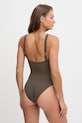 BOSS jednoczęściowy strój kąpielowy 50556655 czarny SS26