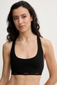 HUGO biustonosz HUGO ID BRALETTE dzianina czarny 50557092