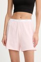HUGO szorty piżamowe HUGO ID SHORTS dzianina różowy 50555600
