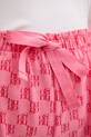 HUGO σορτς πιτζάμας γυναικεία με μοντάλ CASUAL SHORTS ροζ 50556938