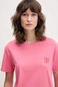 HUGO футболка жіноча з модалем CASUAL T-SHIRT рожевий 50556981