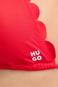 HUGO biustonosz kąpielowy ORIGINAL TRIANGLE czerwony 50555660