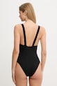 HUGO jednoczęściowy strój kąpielowy SIGNATURE SWIMSUIT 50555697 czarny SS26