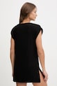 HUGO sukienka plażowa SIGNATURE B. DRESS 50555745 czarny SS26