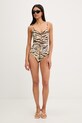 Kenzo costum de baie dintr-o singură piesă pentru femei FG52MB1324TB bej SS26