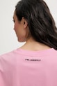 Karl Lagerfeld koszulka nocna IKON B1W45003 różowy