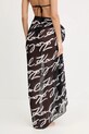 Karl Lagerfeld pareo KARL SIGNATURE B1W46061 czarny