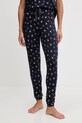 Bavlnené pyžamo women'secret tmavomodrá 3132233