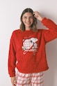 Odzież women'secret piżama SNOOPY 3132235 czerwony