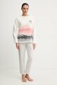 women'secret piżama tkanina beżowy 3132243