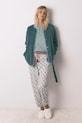Odzież women'secret szlafrok 3142315 zielony