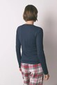 Піжамний лонгслів women'secret 3272340 темно-синій SS26