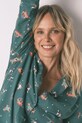 women'secret komplet piżamowy bawełniany zielony 3592475